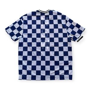 Men’s NIKE Sportswear NSW Pack Checkered Jersey Shirt Loose Fit Athletic Large